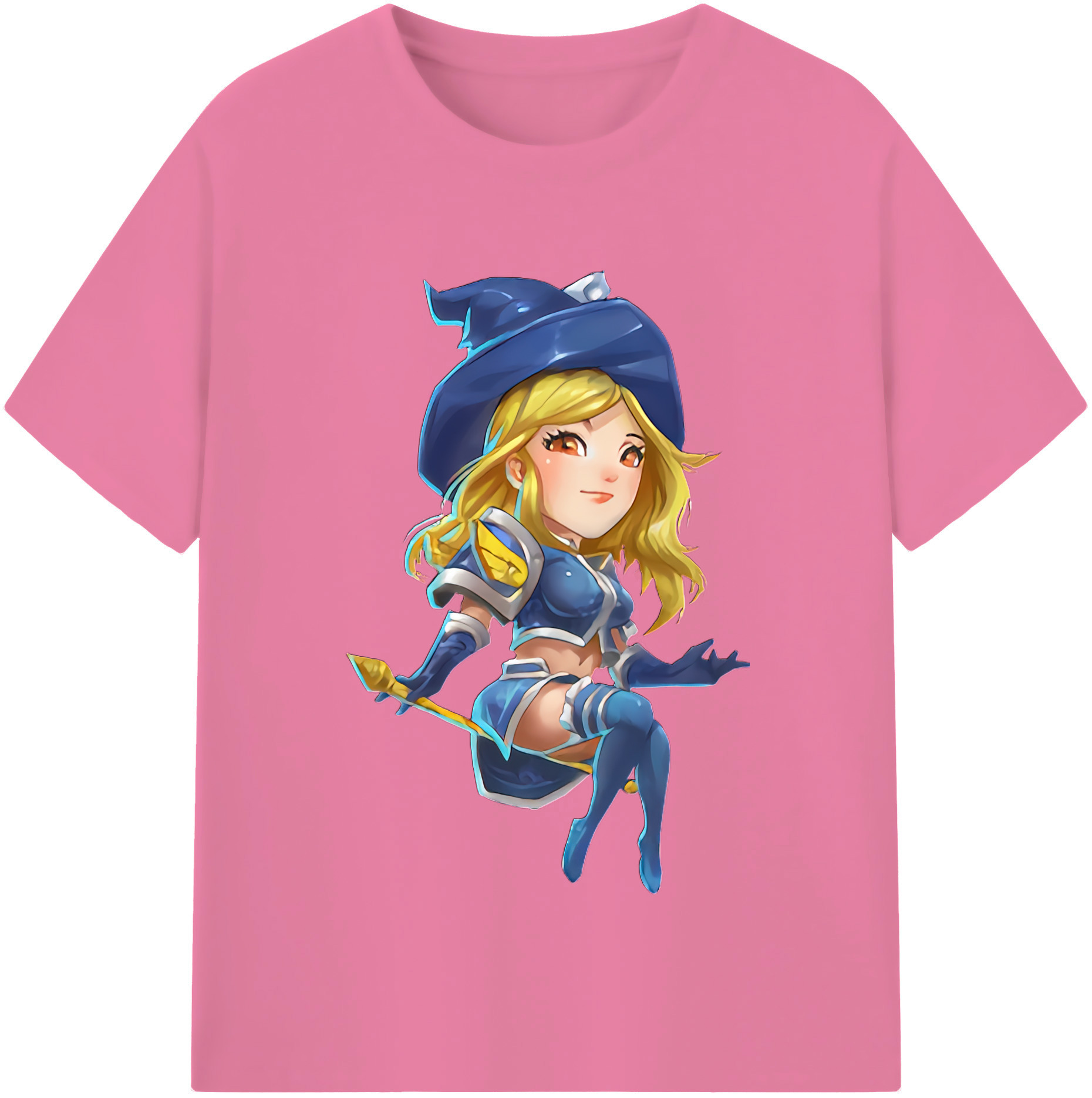 リーグ・オブ・レジェンド League of Legends LOL 綿100％半袖Tシャツ（フロントプリント）